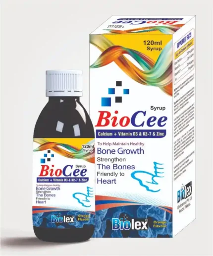 Biocee Syrup Pack Size 120 ML