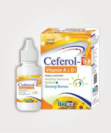Vitamin A and D3 deficiency is a global problem that has series health consequences for children. Helps maintain healthy immune system strong bones