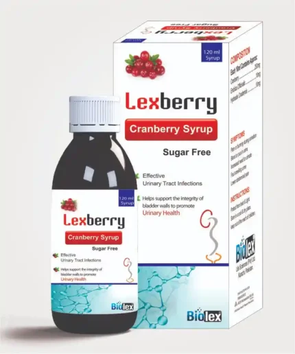 Lexberry Syrup Pack Size 120ML