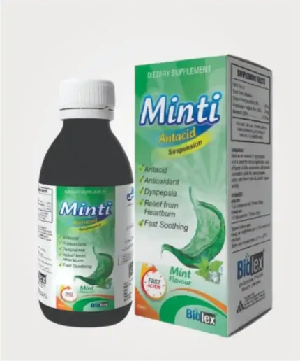 Minti Syrup Pack Size 120ML / 240ML