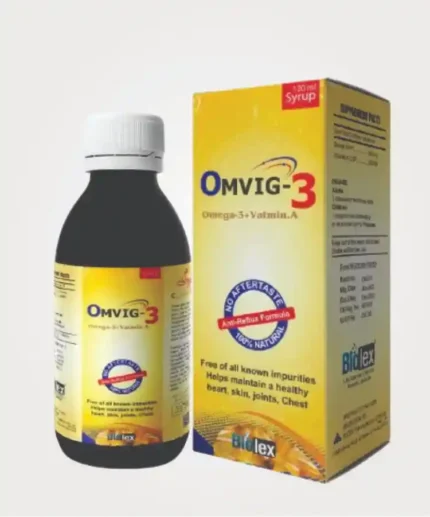 Omvig-3 Syrup Pack Size 120ML