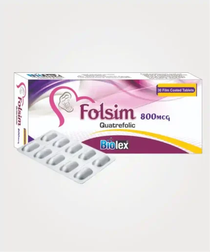 The active form of folate for better absorption, supporting prenatal health and overall well-being.