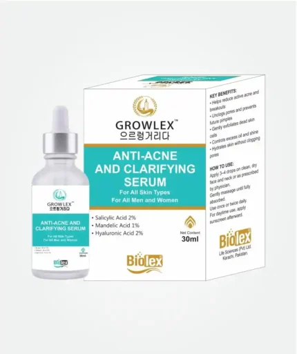 GROWLEX™ Anti-Acne and Clarifying Serum