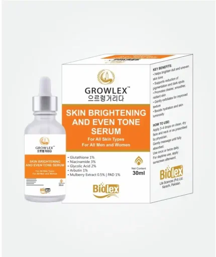 GROWLEX™ Skin Brightening and Even Tone Serum