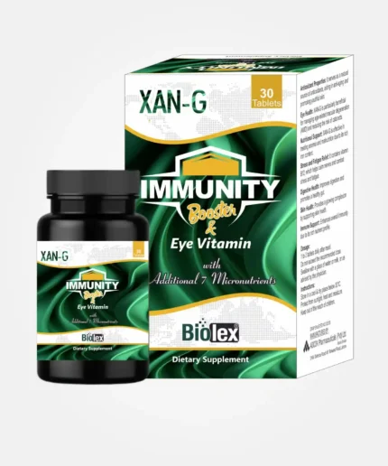 Diet to boost your immune system. Xan-G is an ideal nutrition for strong immunity with lutein, mesoxanthin and vitamin C.